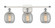 Belfast - 3 Light - 26 inch - White Polished Chrome - Bath Vanity Light (3442|516-3W-WPC-G105-LED)