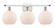 Athens - 3 Light - 28 inch - White Polished Chrome - Bath Vanity Light (3442|516-3W-WPC-G121-LED)
