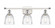 Brookfield - 3 Light - 26 inch - White Polished Chrome - Bath Vanity Light (3442|516-3W-WPC-G442)