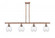 Waverly - 4 Light - 48 inch - Antique Copper - Stem hung - Island Light (3442|516-4I-AC-G362-LED)