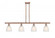 Castile - 4 Light - 48 inch - Antique Copper - Stem hung - Island Light (3442|516-4I-AC-G381)