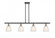Castile - 4 Light - 48 inch - Black Antique Brass - Stem hung - Island Light (3442|516-4I-BAB-G381-LED)
