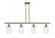 Candor - 4 Light - 48 inch - Brushed Brass - Stem hung - Island Light (3442|516-4I-BB-G352-LED)