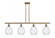 Waverly - 4 Light - 48 inch - Brushed Brass - Stem hung - Island Light (3442|516-4I-BB-G372)
