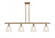 Castile - 4 Light - 48 inch - Brushed Brass - Stem hung - Island Light (3442|516-4I-BB-G381)