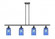 Candor 4 Light Island Light (3442|516-4I-BK-G352-BL-LED)