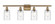 Candor - 4 Light - 35 inch - Brushed Brass - Bath Vanity Light (3442|516-4W-BB-G352-LED)