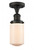 Dover - 1 Light - 5 inch - Oil Rubbed Bronze - Semi-Flush Mount (3442|517-1CH-OB-G311)