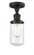 Dover - 1 Light - 5 inch - Oil Rubbed Bronze - Semi-Flush Mount (3442|517-1CH-OB-G312)