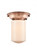Dover - 1 Light - 6 inch - Antique Copper - Flush Mount (3442|623-1F-AC-G311-LED)