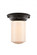 Dover - 1 Light - 6 inch - Oil Rubbed Bronze - Flush Mount (3442|623-1F-OB-G311)