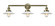 Halophane - 3 Light - 33 inch - Antique Brass - Bath Vanity Light (3442|205-AB-G1)