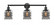 Bell Cage - 3 Light - 31 inch - Matte Black - Bath Vanity Light (3442|205-BK-G53-CE)