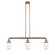 Dover - 3 Light - 37 inch - Antique Copper - Stem Hung - Adjustable Island Light (3442|213-AC-G312)