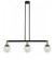 Beacon - 3 Light - 39 inch - Black Antique Brass - Stem Hung - Island Light (3442|213-BAB-G202-6-LED)