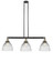 Seneca Falls - 3 Light - 39 inch - Black Antique Brass - Stem Hung - Adjustable Island Light (3442|213-BAB-G222-LED)