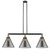 Cone - 3 Light - 44 inch - Black Antique Brass - Stem Hung - Adjustable Island Light (3442|213-BAB-G43-L)