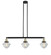 Oxford - 3 Light - 40 inch - Black Antique Brass - Stem Hung - Adjustable Island Light (3442|213-BAB-G532)