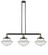 Oxford - 3 Light - 42 inch - Black Antique Brass - Stem Hung - Adjustable Island Light (3442|213-BAB-G542)