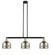 Bell - 3 Light - 41 inch - Black Antique Brass - Stem Hung - Adjustable Island Light (3442|213-BAB-G78)