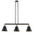 Appalachian - 3 Light - 40 inch - Black Antique Brass - Stem Hung - Adjustable Island Light (3442|213-BAB-M13-BK)