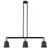 Addison - 3 Light - 38 inch - Black Antique Brass - Stem Hung - Adjustable Island Light (3442|213-BAB-M9-BK-LED)