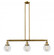 Beacon - 3 Light - 39 inch - Brushed Brass - Stem Hung - Island Light (3442|213-BB-G202-6)