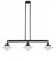 Halophane - 3 Light - 41 inch - Matte Black - Stem Hung - Island Light (3442|213-BK-G1)