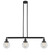 Beacon - 3 Light - 39 inch - Matte Black - Stem Hung - Adjustable Island Light (3442|213-BK-G202-6)