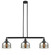 Bell - 3 Light - 41 inch - Matte Black - Stem Hung - Adjustable Island Light (3442|213-BK-G78)