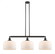 Bell - 3 Light - 42 inch - Oil Rubbed Bronze - Stem Hung - Island Light (3442|213-OB-G71-L)