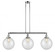 Beacon - 3 Light - 42 inch - Polished Chrome - Stem Hung - Island Light (3442|213-PC-G202-10)