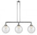 Beacon - 3 Light - 42 inch - Polished Chrome - Stem Hung - Island Light (3442|213-PC-G204-10)