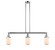 Dover - 3 Light - 37 inch - Polished Chrome - Stem Hung - Adjustable Island Light (3442|213-PC-G311)