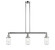 Dover - 3 Light - 37 inch - Polished Chrome - Stem Hung - Adjustable Island Light (3442|213-PC-G312)