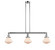 Olean - 3 Light - 39 inch - Polished Chrome - Stem Hung - Adjustable Island Light (3442|213-PC-G321-LED)