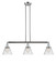 Cone - 3 Light - 40 inch - Polished Chrome - Stem Hung - Adjustable Island Light (3442|213-PC-G42)