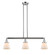 Cone - 3 Light - 39 inch - Polished Chrome - Stem Hung - Adjustable Island Light (3442|213-PC-G61-LED)