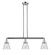 Cone - 3 Light - 39 inch - Polished Chrome - Stem Hung - Adjustable Island Light (3442|213-PC-G62)