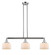 Bell - 3 Light - 41 inch - Polished Chrome - Stem Hung - Adjustable Island Light (3442|213-PC-G71)