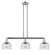 Bell - 3 Light - 41 inch - Polished Chrome - Stem Hung - Adjustable Island Light (3442|213-PC-G74-LED)