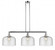 Bell - 3 Light - 42 inch - Polished Chrome - Stem Hung - Adjustable Island Light (3442|213-PC-G74-L-LED)