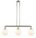 Beacon - 3 Light - 41 inch - Polished Nickel - Stem Hung - Adjustable Island Light (3442|213-PN-G201-8)