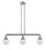 Beacon - 3 Light - 39 inch - Polished Nickel - Stem Hung - Adjustable Island Light (3442|213-PN-G202-6)