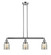 Bell - 3 Light - 38 inch - Polished Nickel - Stem Hung - Adjustable Island Light (3442|213-PN-G58-LED)