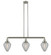 Geneseo - 3 Light - 38 inch - Brushed Satin Nickel - Stem Hung - Adjustable Island Light (3442|213-SN-G165-LED)