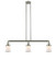 Canton - 3 Light - 39 inch - Brushed Satin Nickel - Stem Hung - Adjustable Island Light (3442|213-SN-G181S-LED)