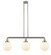 Beacon - 3 Light - 41 inch - Brushed Satin Nickel - Stem Hung - Adjustable Island Light (3442|213-SN-G201-8)