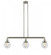 Beacon - 3 Light - 39 inch - Brushed Satin Nickel - Stem Hung - Island Light (3442|213-SN-G202-6-LED)