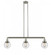 Beacon - 3 Light - 39 inch - Brushed Satin Nickel - Stem Hung - Island Light (3442|213-SN-G204-6)